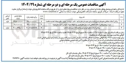 تصویر کوچک آگهی مرمت رویه و روکش آسفالت حفاظتی کیپ سیل محور فرعی