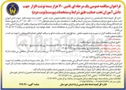 تصویر کوچک آگهی تامین ۷۰ هزار بسته نوشت افزار جهت دانش آموزان تحت حمایت 