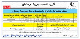 تصویر کوچک آگهی احداث ساختمان و موطه شش باب واحد تجاری