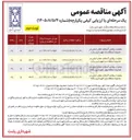 تصویر کوچک آگهی عملیات روکش آسفالت معابر اصلی در محدوده منطقه پنج شهرداری رشت 
