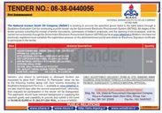 تصویر کوچک آگهی a through below table the in listed goods specified the procure to seeking ) SETAD ( System Procurement Electronic Government the via tender public a conducting for Call Evaluation Qualitative 