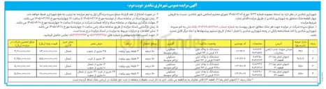 تصویر کوچک آگهی فروش چهار قطعه ملک