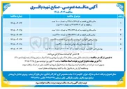 تصویر کوچک آگهی پوشش دهی گالوانیزه کرومات قطعه به کد ۲۰۱۰۱۰۲۱ به تعداد ۳۰۰۰۰ عدد 
