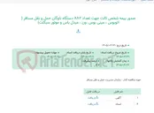 تصویر کوچک آگهی صدور بیمه شخص ثالث جهت تعداد 882 دستگاه ناوگان حمل و نقل مسافر ( اتوبوس ، مینی بوس ،ون ، میدل باس و موتور سیکلت)