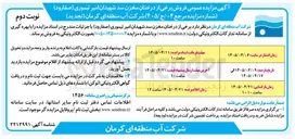 تصویر کوچک آگهی فروش برخی از درختان مخزن سد شهیدان امیر تیموری (صفارود)