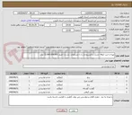 تصویر کوچک آگهی تهیه و خرید آذوقه خشک و کنسروجات را با مشخصات ذیل و با اعتبار 15.000.000.000 ریال 