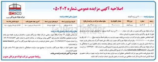 تصویر کوچک آگهی فروش ۴۰۰۰۰ تن نرمه گندله