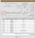 تصویر کوچک آگهی لوازم شیر آلات/طبق لیست پیوست/