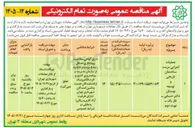 تصویر کوچک آگهی عملیات اجرایی مرمت ساختمان تاریخی و توسعه بوستان دکتر حسابی