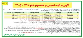 تصویر کوچک آگهی فروش ۶ دانگ عرصه تعداد ۴ قطعه زمین با کاربری مسکونی