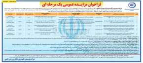 تصویر کوچک آگهی سرمایه گذاری، طراحی، احداث، بهره برداری، پرداخت اجاره بهاء و انتقال پروژه احداث مدرسه مقاطع ابتدایی و متوسطه ویژه نوجوانان و جوانان و نونهالان دعوت شده به تیمهای ملی در مجموعه ورزشی انقلاب به روش BOLT  