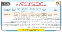 تصویر کوچک آگهی قرائت لوازم اندازه گیری