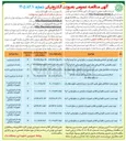 تصویر کوچک آگهی اجرا و نگهداری خط کشی های معابر شهری در سطح نواحی ۲ و ۳ و ۷ و ۸