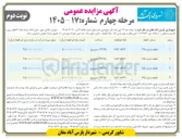 تصویر کوچک آگهی واگذاری ۴ قطعه زمین مسکونی