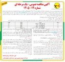 تصویر کوچک آگهی خرید انواع تیر بتونی گرد