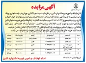 تصویر کوچک آگهی واگذاری چهار باب واحد تجاری و یک باب زیر زمینی