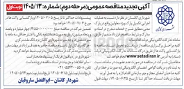 تصویر کوچک آگهی  اجرای تکمیل پارک ویژه معلولین