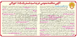 تصویر کوچک آگهی خرید اسید فسفریک ۸۵٪ خوراکی
