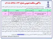 تصویر کوچک آگهی تهیه و تحویل غذای پرسنل مرکز به طور میانگین روزانه 250 پرس