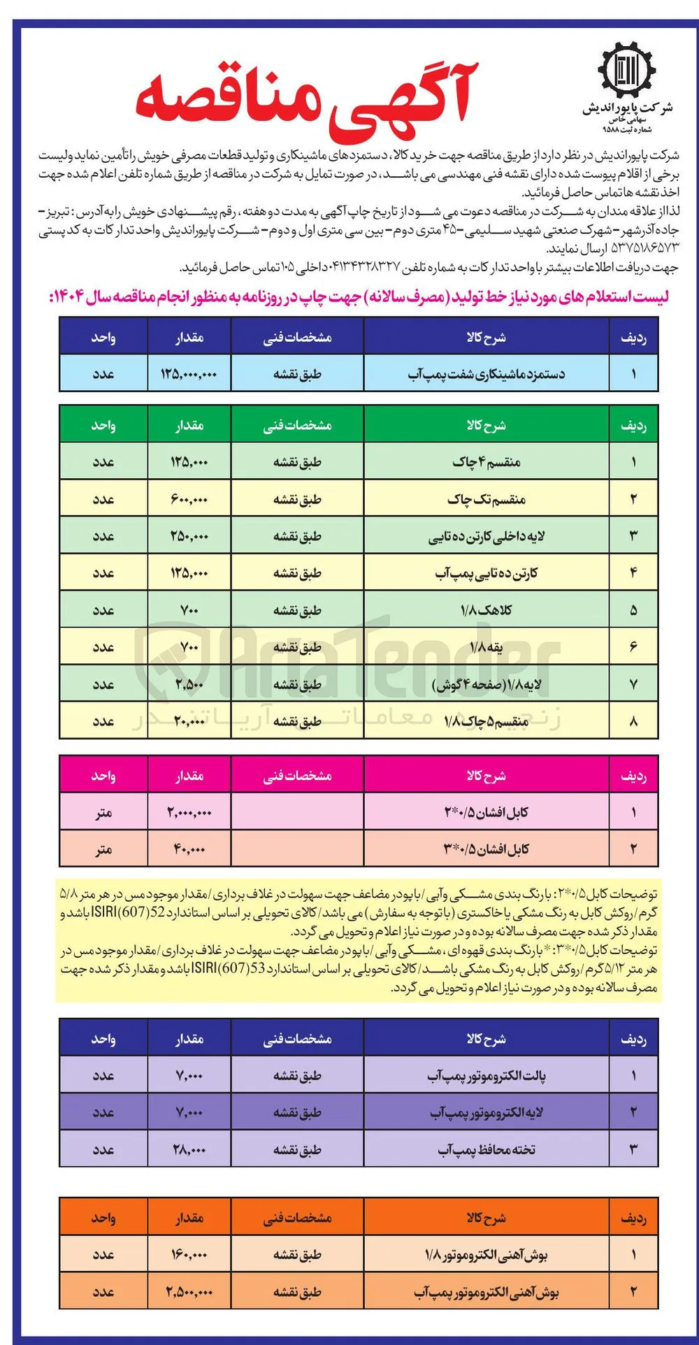 منقسم تک چاک 
