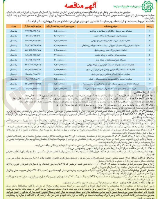 عملیات احداث ساختمان خوابگاه رانندگان و اورژانس
