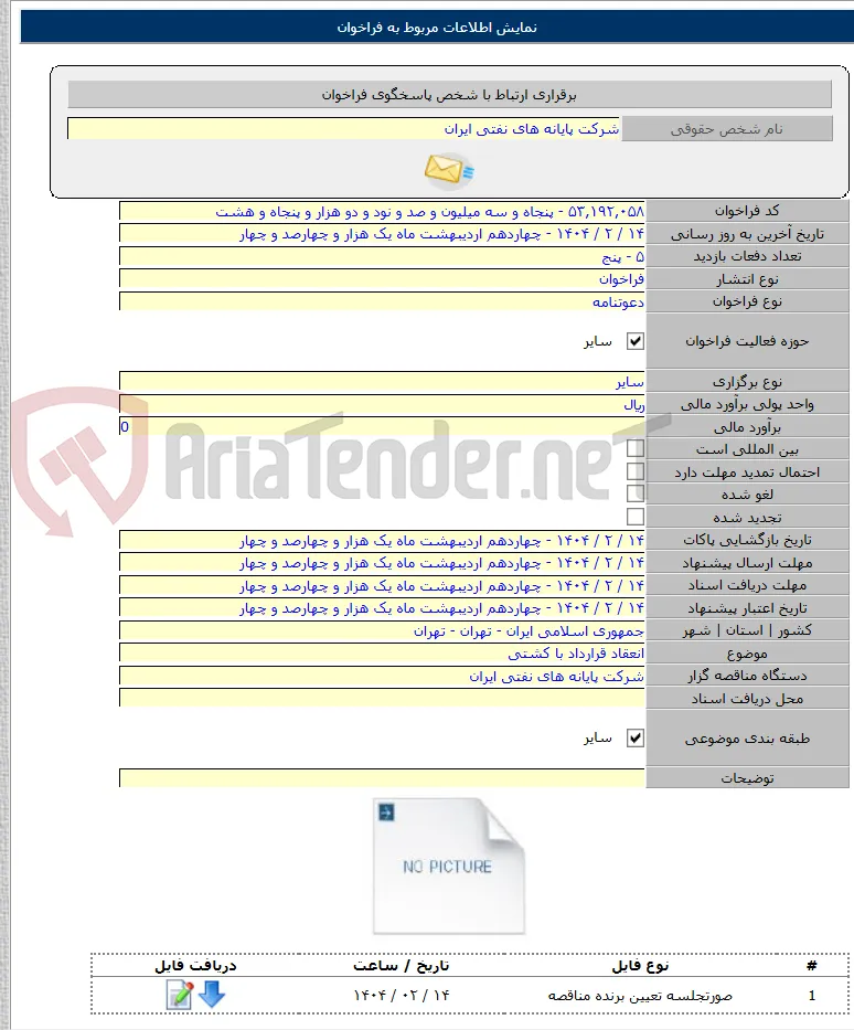 انعقاد قرارداد با کشتی