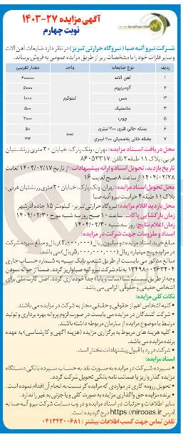 آهن آلات
