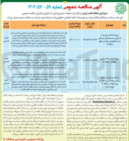 توسعه بهسازی و تجهیز سرویس بهداشتی و آبخوری بوستانها 