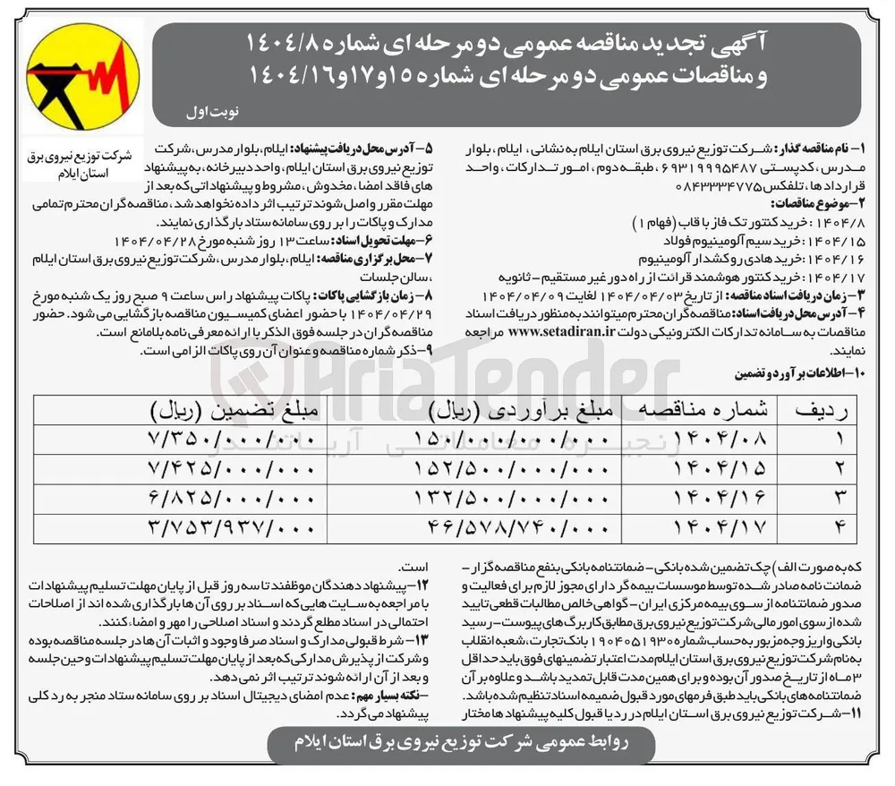 :خریدکنتورتک فاز با قاب (فهام