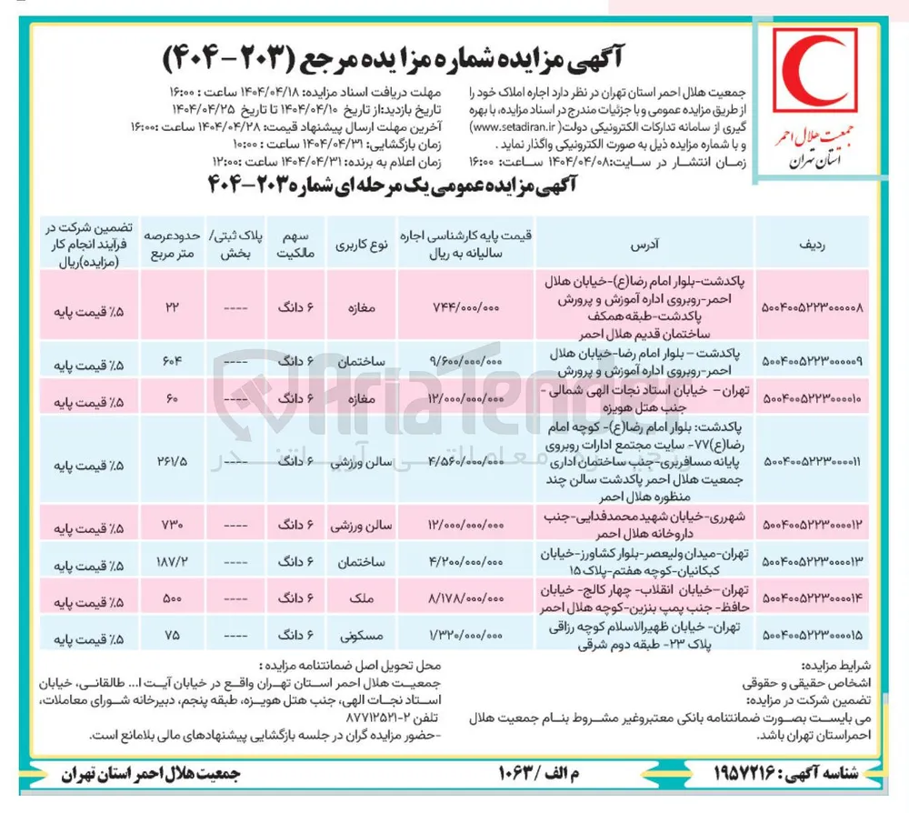  اجاره املاک خود 