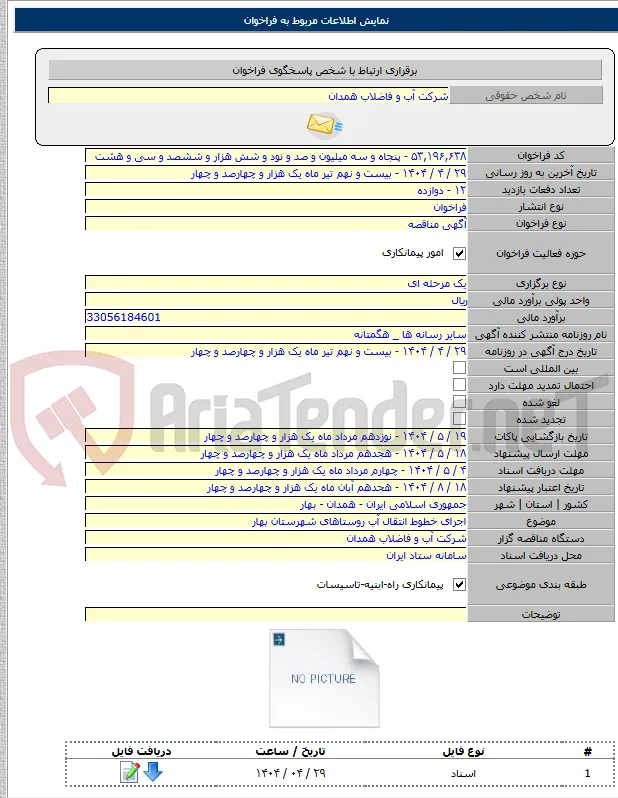 اجرای خطوط انتقال آب روستاهای شهرستان بهار