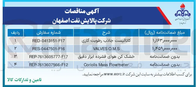 Flowmeter Mass Coriolis 
