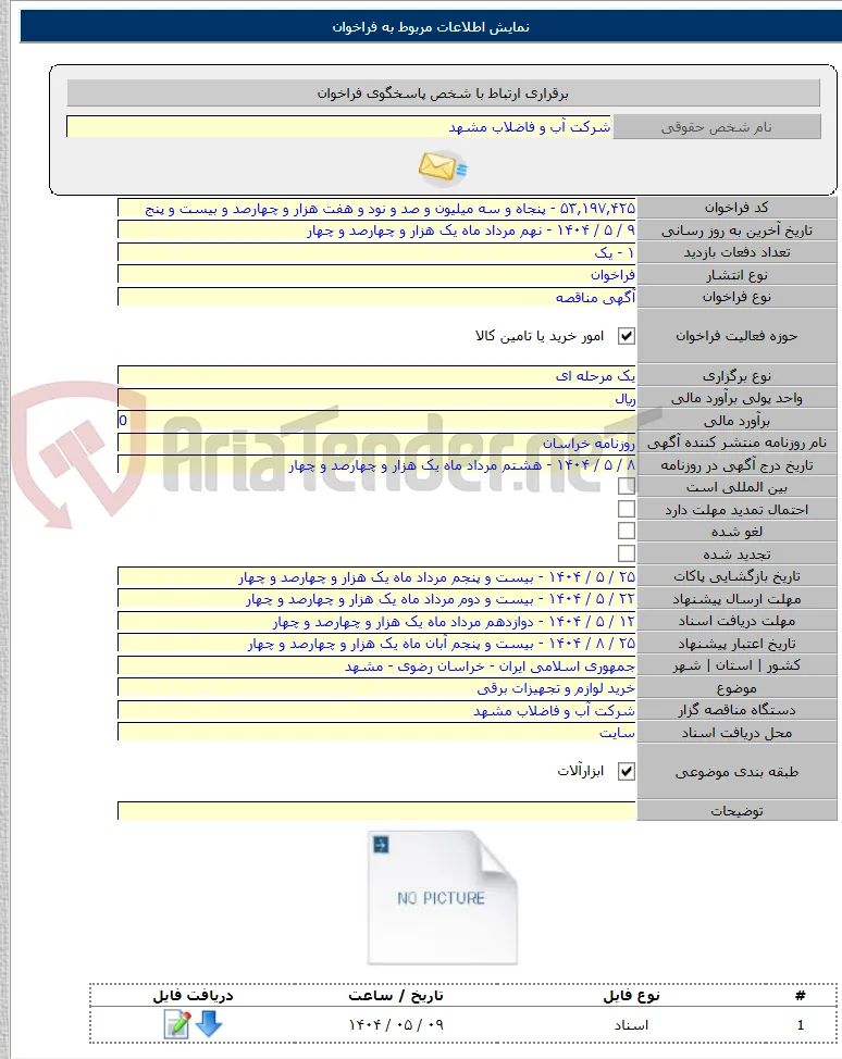 خرید لوازم و تجهیزات برقی