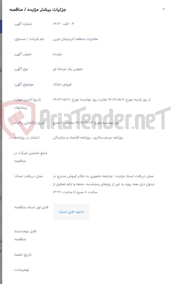 فروش املاک