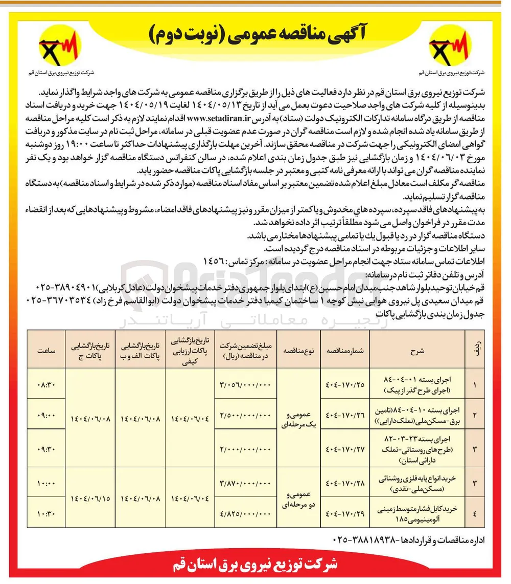 خرید انواع پایه فلزی روشنایی