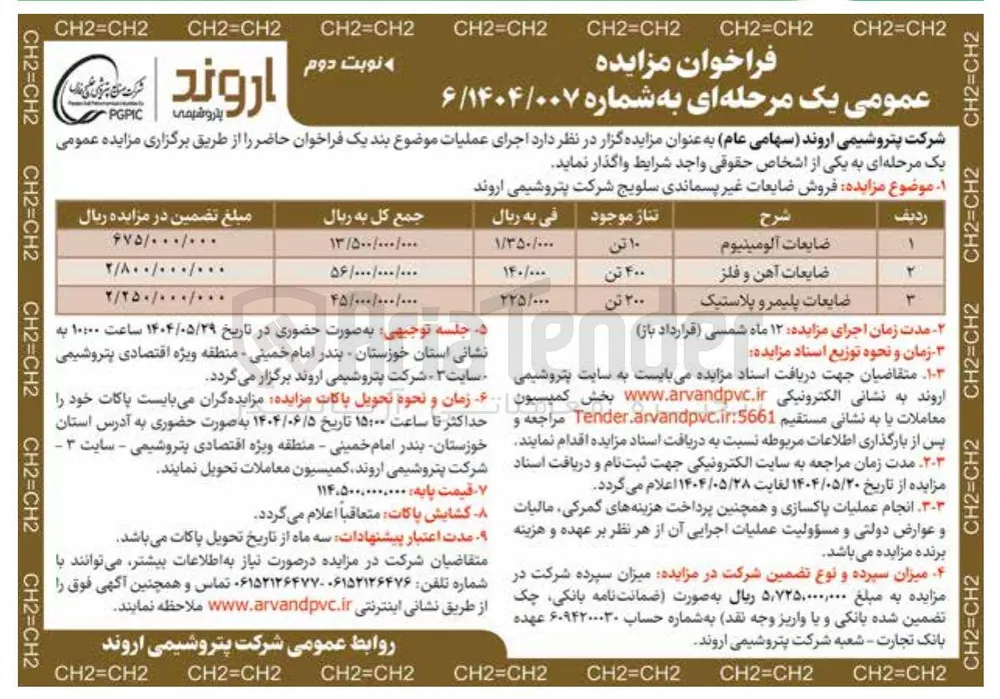 ضایعات پلیمر و پلاستیک 
