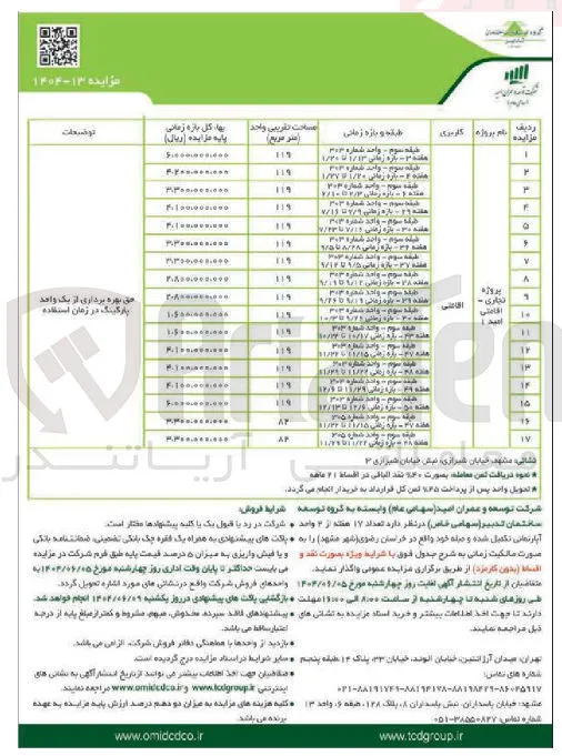 فروش آپارتمان