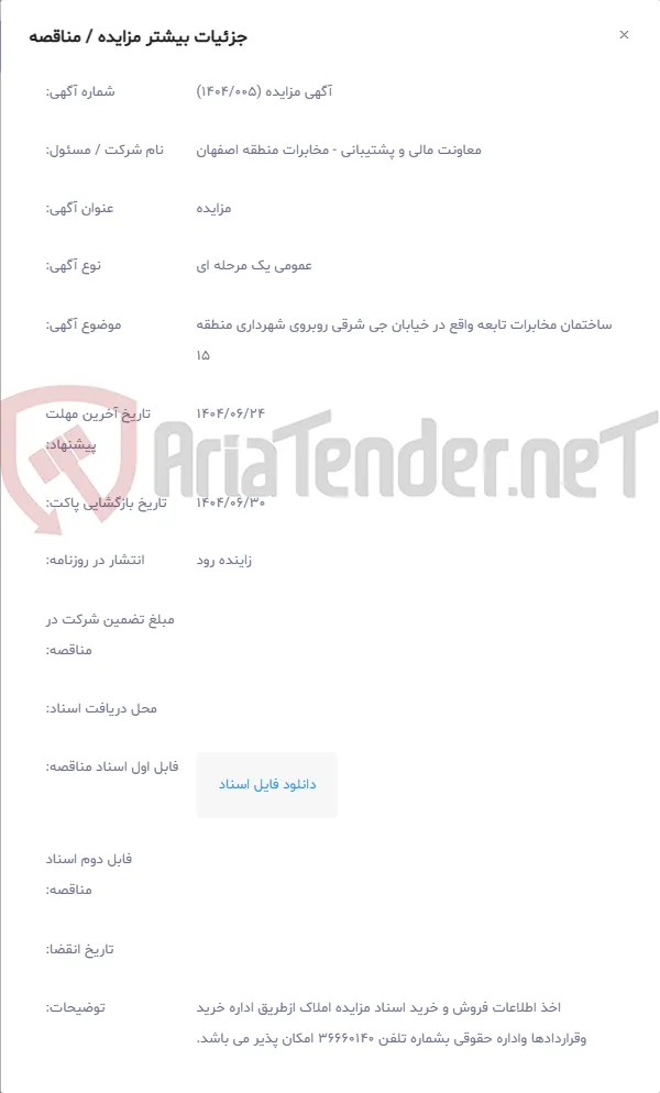 ساختمان مخابرات تابعه واقع در خیابان جی شرقی روبروی شهرداری منطقه 15