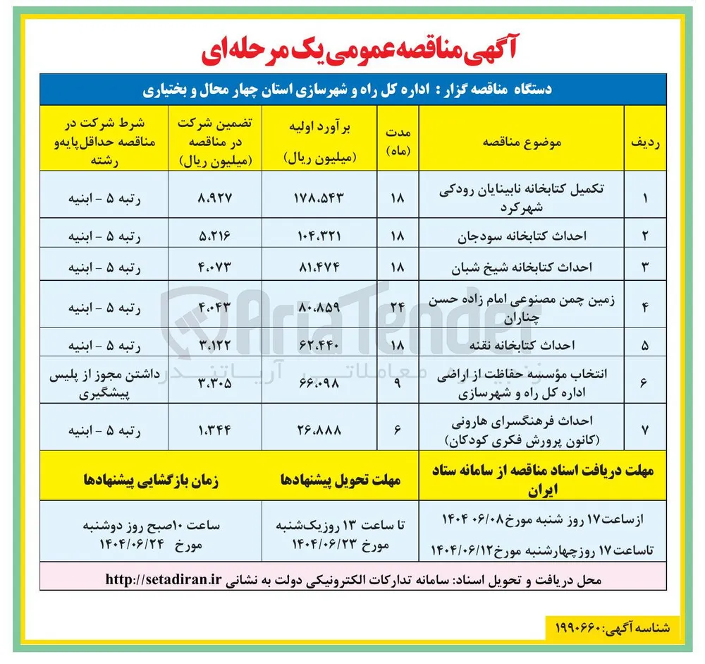 تکمیل کتابخانه نابینایان رودکی