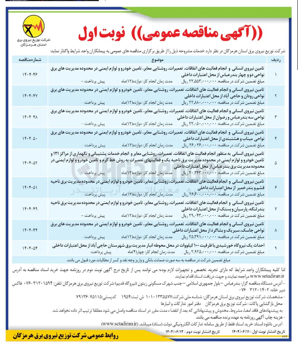 احداث یک نیروگاه خورشیدی با ظرفیت ۱۰۰ کیلووات