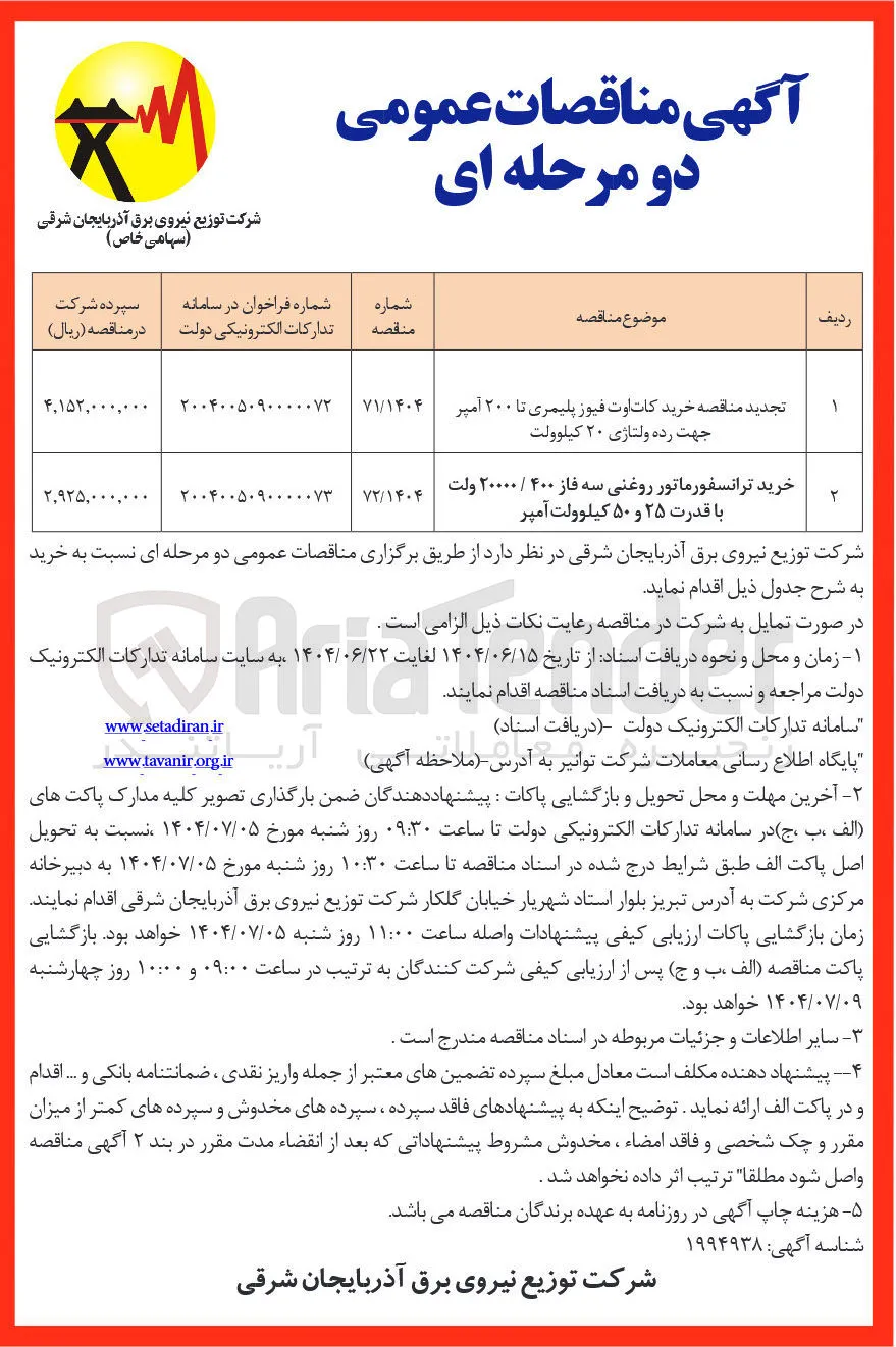خرید کات اوت فیوز پلیمری تا ۲۰۰ آمپر جهت رده ولتاژی ۲۰ کیلوولت 