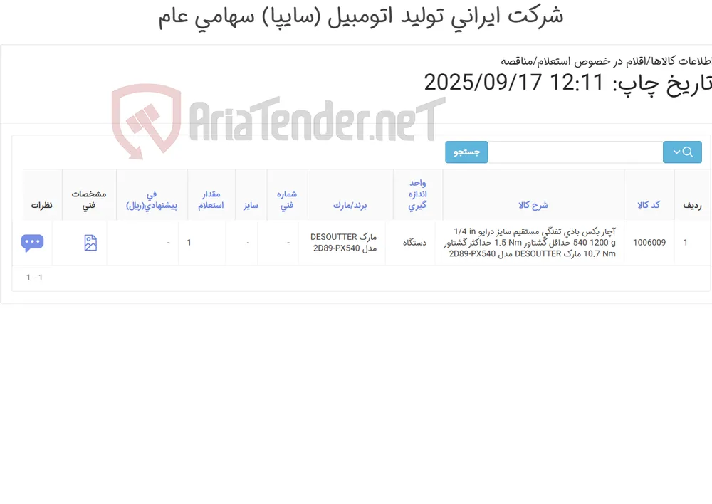 آچار ‎بکس‏ ‎بادی‏ ‎تفنگی‏ ‎