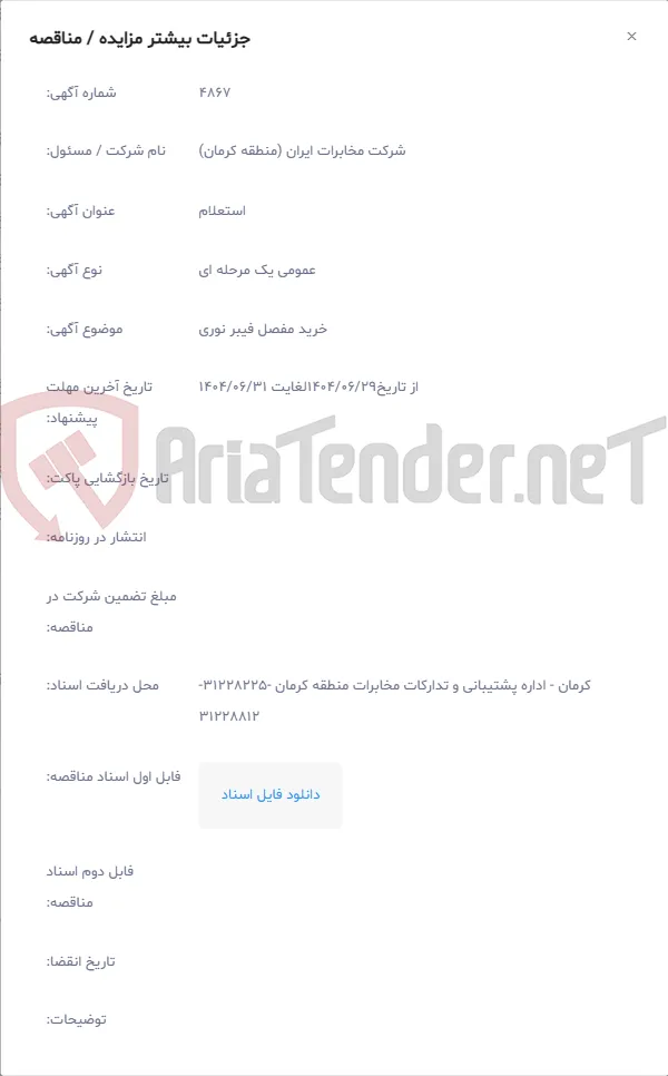 خرید مفصل فیبر نوری