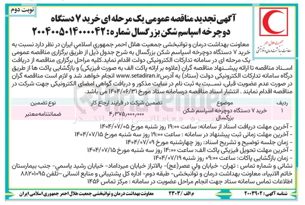 خرید ۷ دستگاه دوچرخه اسپاسم شکن بزرگسال 