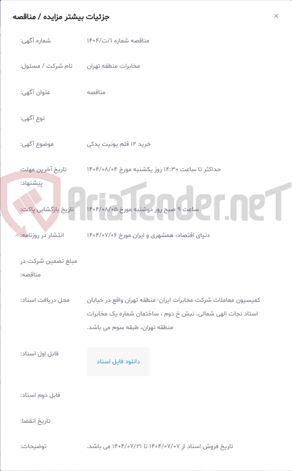 خرید 12 قلم یونیت یدکی