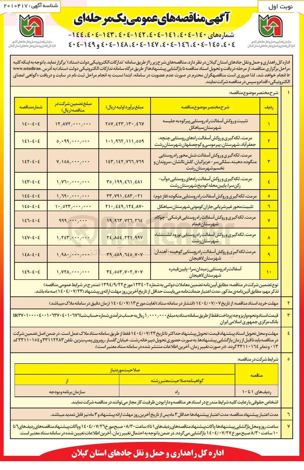 مرمت لکه گیری و روکش اسفالت راه روستایی