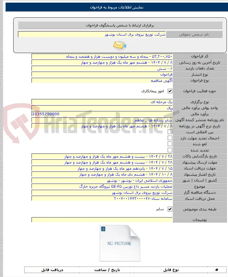 عملیات بازدید مسیر داغ توربین GE-F۵ نیروگاه جزیره خارگ