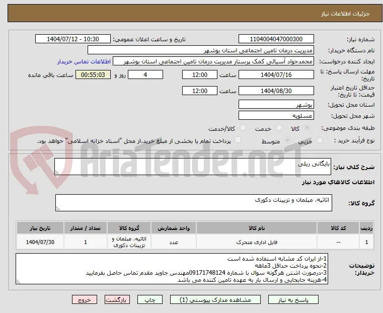 بایگانی ریلی
