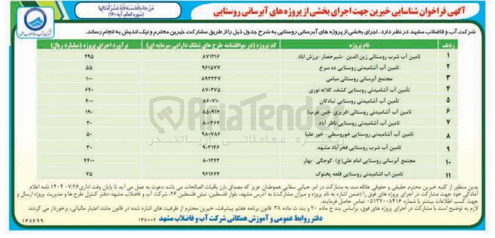 مجتمع آبرسانی روستایی
