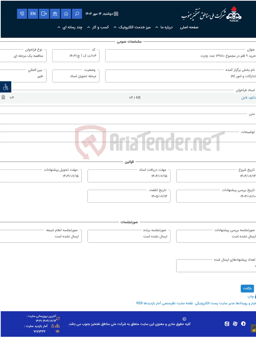 خرید 9 قلم در مجموع 129180 عدد چارت